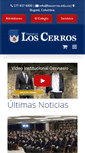 Mobile Screenshot of loscerros.edu.co